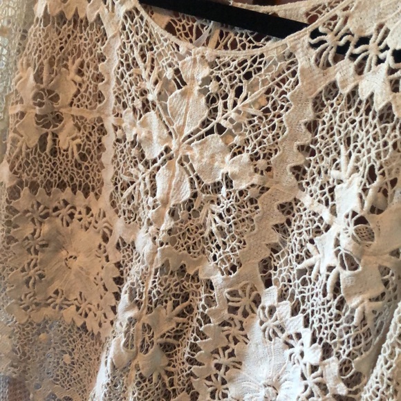 Free People Crochet poncho - Picture 4 of 7